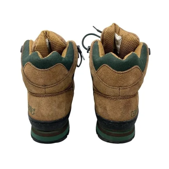 CedarCrest Mens Brown Forrest Green Trekking Boots Size 9 Hiking Cedar Crest