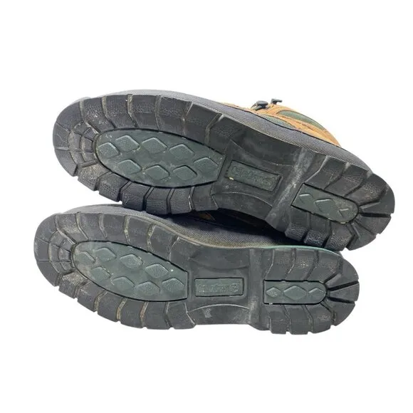 CedarCrest Mens Brown Forrest Green Trekking Boots Size 9 Hiking Cedar Crest