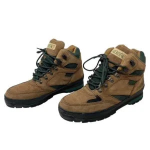 CedarCrest Mens Brown Forrest Green Trekking Boots Size 9 Hiking Cedar Crest