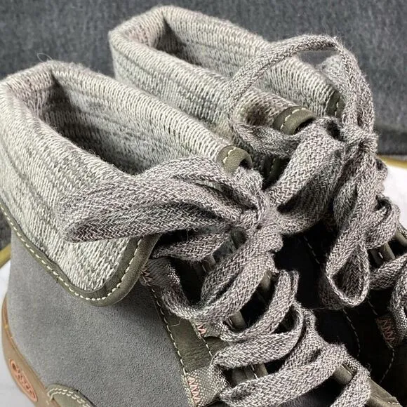 Chaco Barbary Hiking Ankle Boots Castlerock Gray Comfort Womens Size 6.5 US