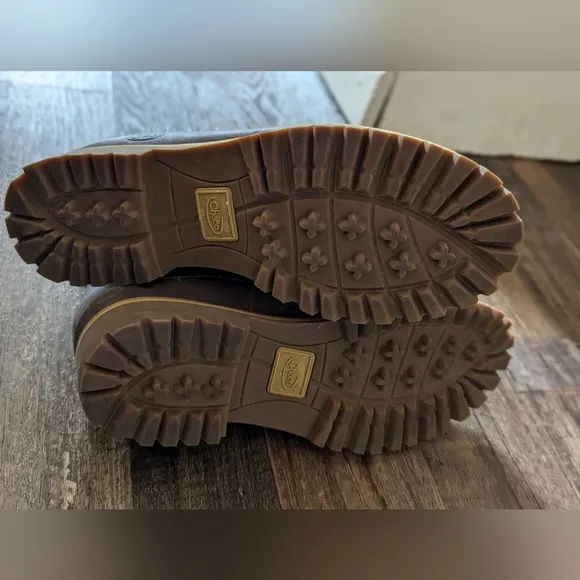 Chacos Grey Leather Hiking Boots