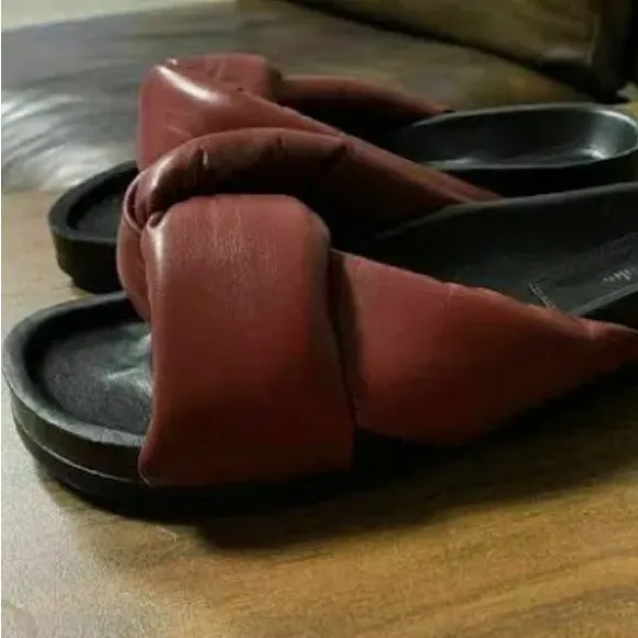 CHLOE ICONIC NOLAN SLIDE FLAT SANDALS SHOES MULES SANDALS  39IT