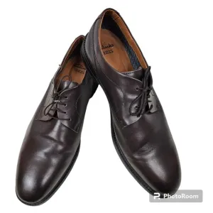 Clarks Chilver Walk Leather Dress Oxfords with Gore-Tex Brown Size 13