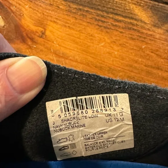 Clarks Shacrelite blue suede shoes! Size 12