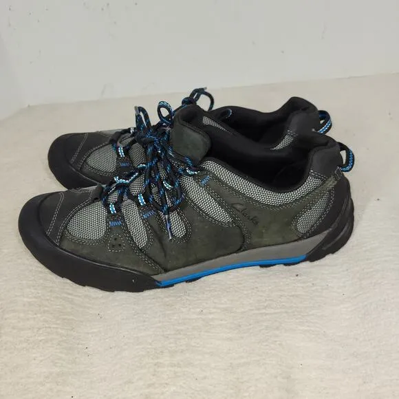 Clarks Shoes Mens Sz 10.5 M Black Outdoor Trail Walking Sneakers Casual Gorpcore