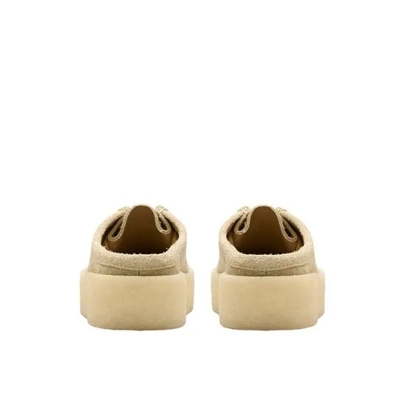 Clarks Womens Wallabee Cup LO Beige Shoes (NWT)