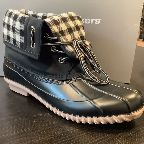 Cloudwalkers WIDE FIT 7W &amp; 10W Fold Over Collar Weather Boots (HY08)
