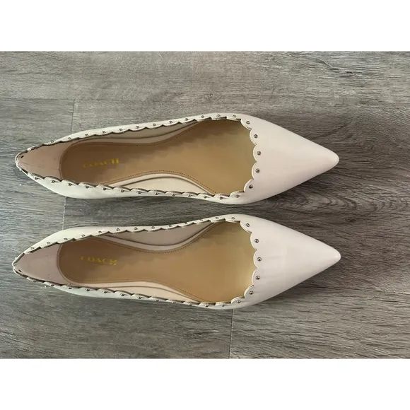 Coach Jill Soft Shine Calf Women’s Ballet Size 9 NIB