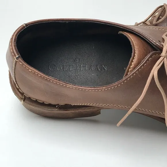 Cole Haan Brown Lace-up Oxford Shoes