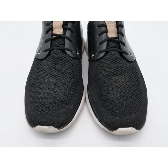Cole Haan Grand Motion Shoes Mens 11.5 Black Knit Stitchlite Sneaker Grand.OS