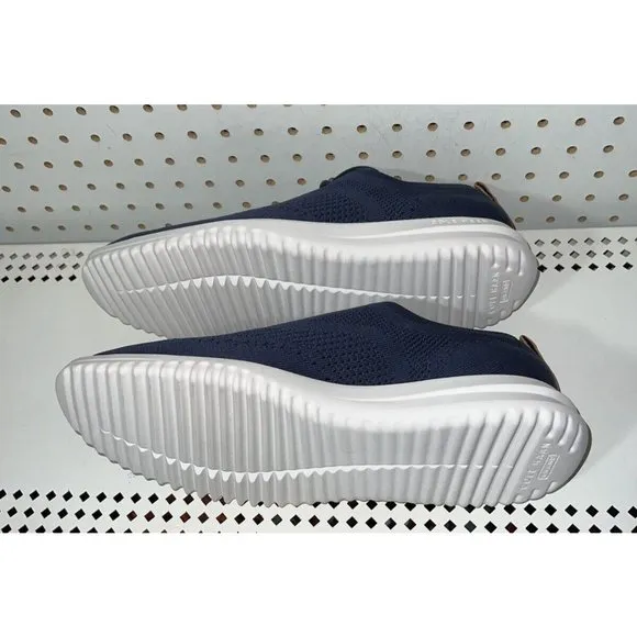 Cole Haan Grand Plus Stitchlite Mens Knit Casual Dress Shoes Size 10 Navy Blue