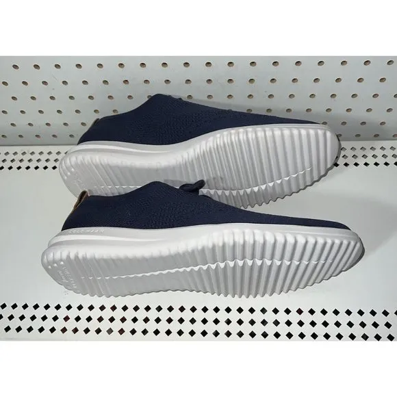 Cole Haan Grand Plus Stitchlite Mens Knit Casual Dress Shoes Size 10 Navy Blue