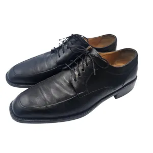 Cole Haan Mens Black Lace up Leather Oxfor9Dress‎ Shoes Size 12