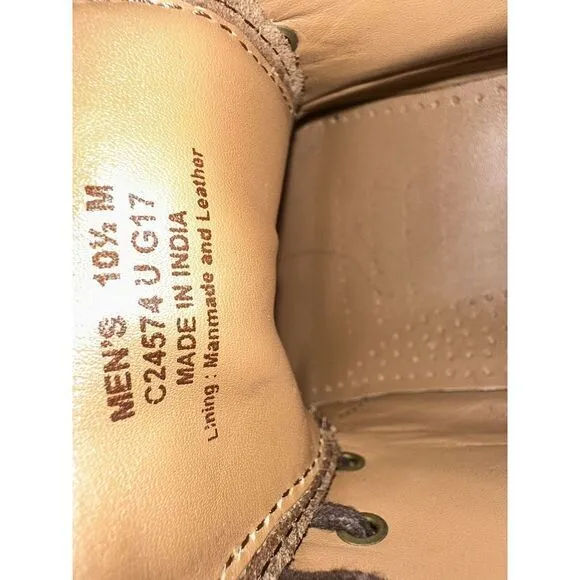 COLE‎ HAAN Mens Ogden Leather C24574 Boot Shoes Sz 10.5
