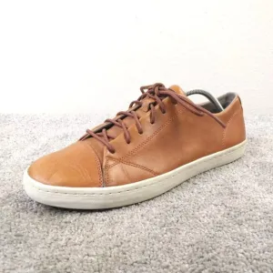 Cole Haan Trafton Mens Size 10 Shoes Brown Leather Sneakers Low Top C22687