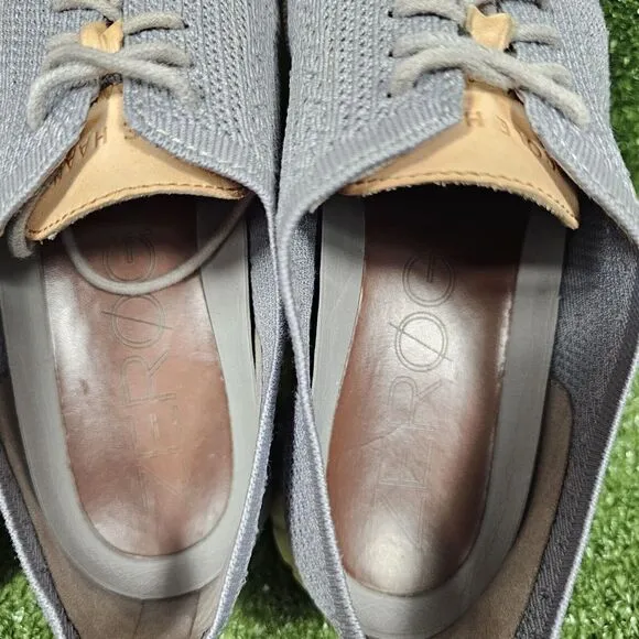 Cole Haan Zerogrand Grey Wingtip Stitchlite Oxford Shoes C24944 Mens Size‎ 10