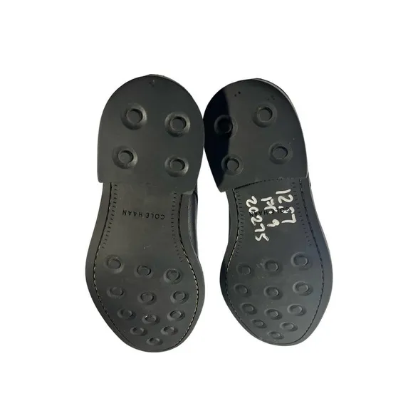 COLE Hahn‎ black leather lace up shoes size 9M