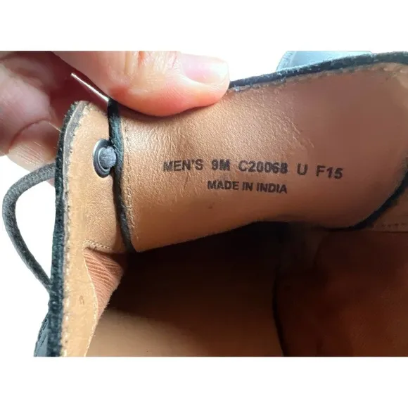 COLE Hahn‎ black leather lace up shoes size 9M