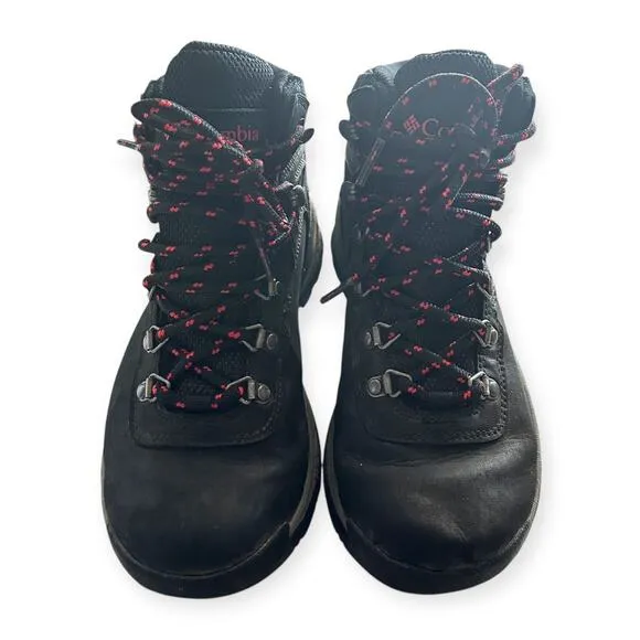 Columbia Newton Ridge Plus Waterproof Hiking Boots Cordovan Brown Women 7.5