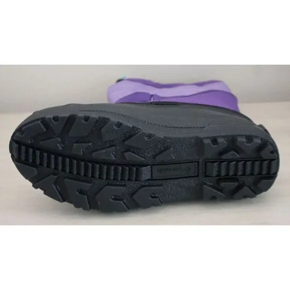 Columbia Big Kids' 6 Women's 7.5 Purple Columbia Powerbug Plus II Winter Boots