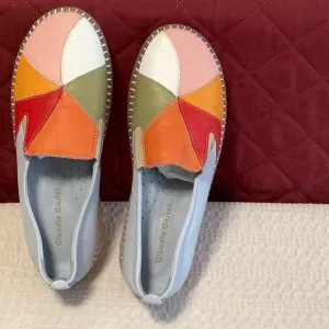 Comfortable leather women shoes