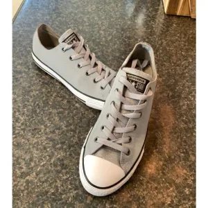 Converse All Star Greyish Blue Leather Sneaker
