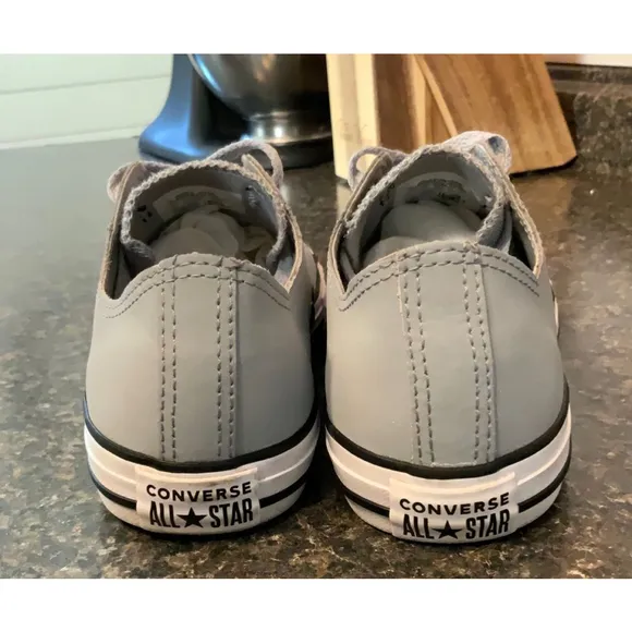 Converse All Star Greyish Blue Leather Sneaker