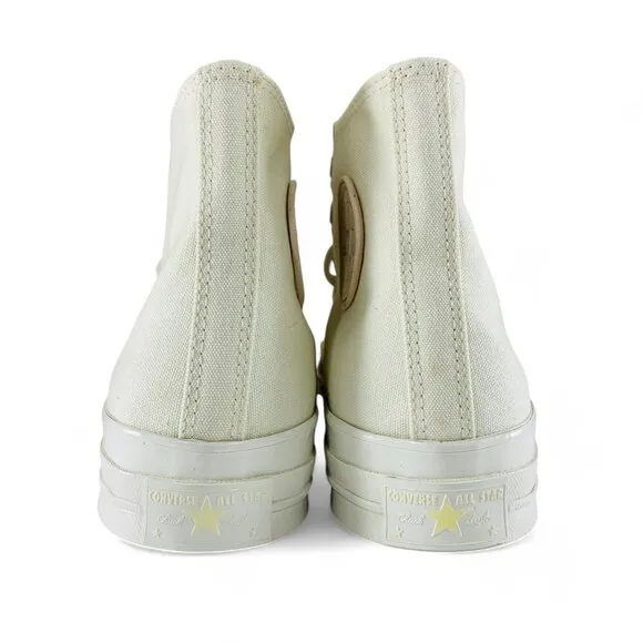 Converse Chuck 70 Luxe High Egret Light Dune Men's Shoes Sneakers A12410C