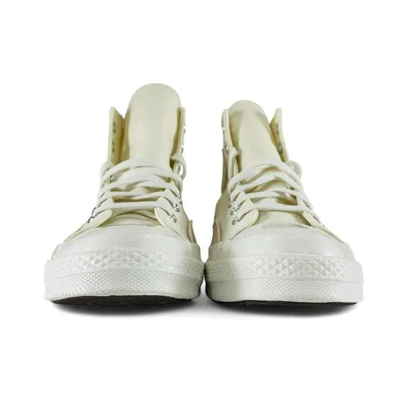 Converse Chuck 70 Luxe High Egret Light Dune Men's Shoes Sneakers A12410C
