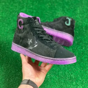 Converse x Joe Freshgoods Pro Leather Mens Shoes Black Purple 170645C NEW Multi
