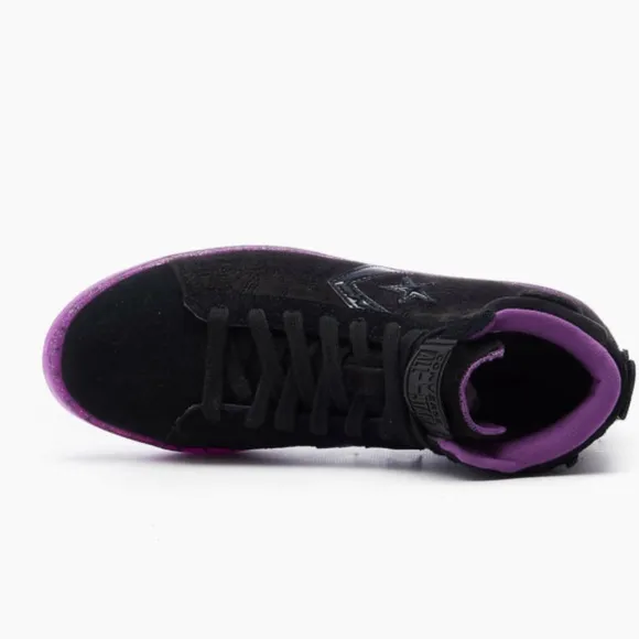 Converse x Joe Freshgoods Pro Leather Mens Shoes Black Purple 170645C NEW Multi