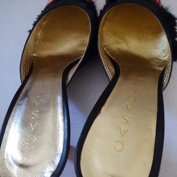 COPY - COPY - CASADEI SLIP- ON EVENING SANDAL