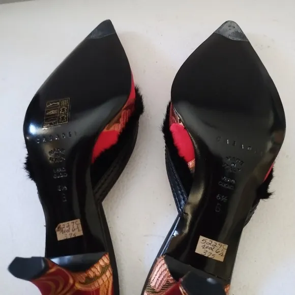 COPY - COPY - CASADEI SLIP- ON EVENING SANDAL