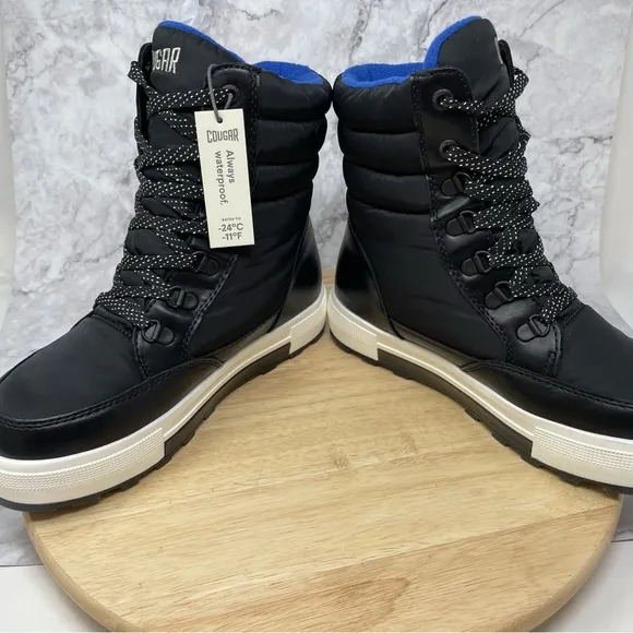 Cougar Womens Waterproof Cold Weather Boots Size 8 New Winter Snow