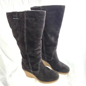 Cozy Emu Knee High Shearling Boots