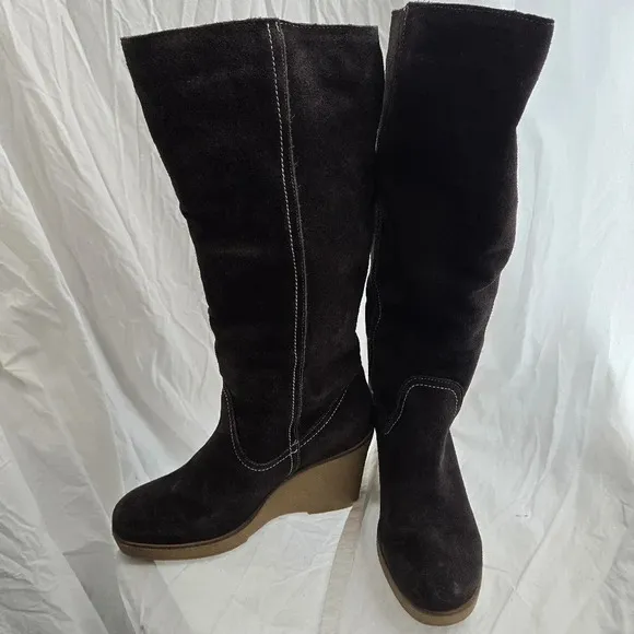 Cozy Emu Knee High Shearling Boots
