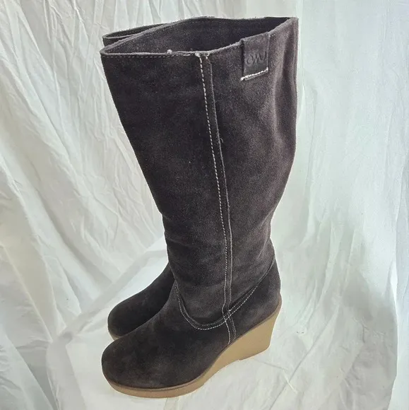 Cozy Emu Knee High Shearling Boots
