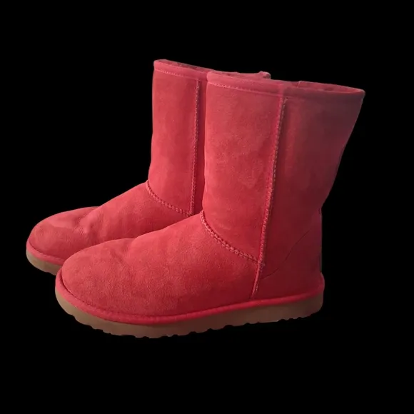Cozy Red Women's Boots