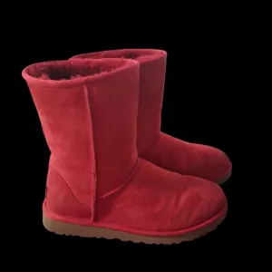Cozy Red Women's Boots