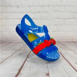Crocs Disney Snow White Isabella Bright Cobalt Sandals Kids Size J1 (209676-4JL)