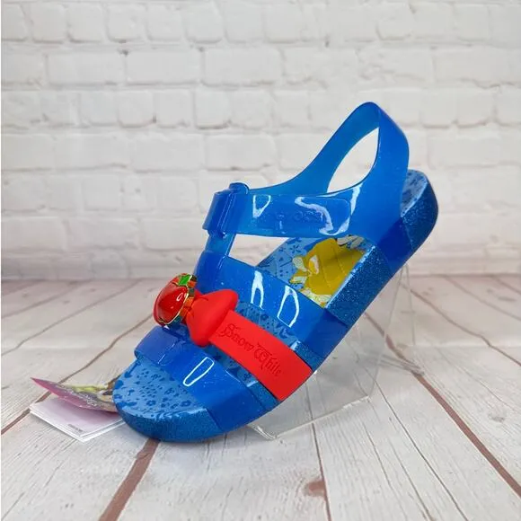 Crocs Disney Snow White Isabella Bright Cobalt Sandals Kids Size J3 (209676-4JL)