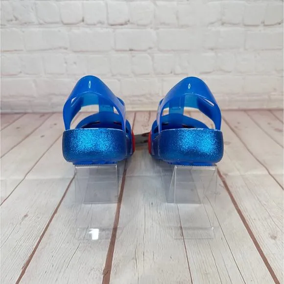 Crocs Disney Snow White Isabella Bright Cobalt Sandals Kids Size J3 (209676-4JL)