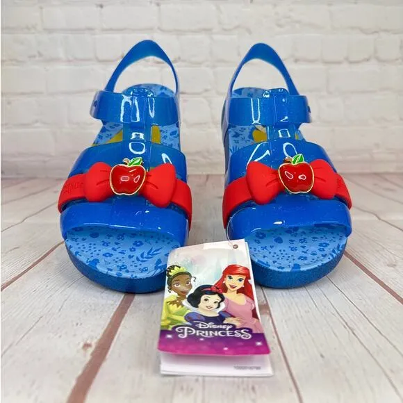 Crocs Disney Snow White Isabella Bright Cobalt Sandals Kids Size J3 (209676-4JL)