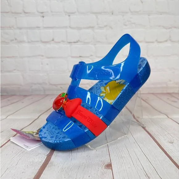 Crocs Disney Snow White Isabella Bright Cobalt Sandals Kids Size J4 (209676-4JL)