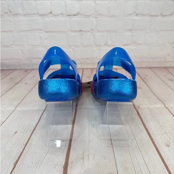 Crocs Disney Snow White Isabella Bright Cobalt Sandals Kids Size J4 (209676-4JL)