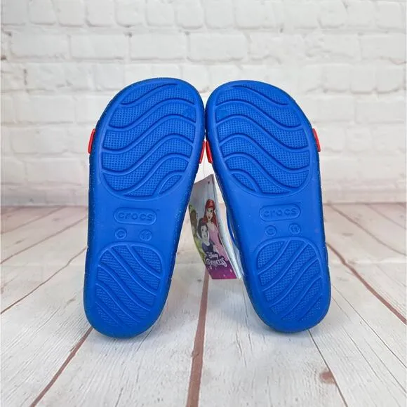 Crocs Disney Snow White Isabella Bright Cobalt Sandals Kids Sz C11 (209676-4JL)