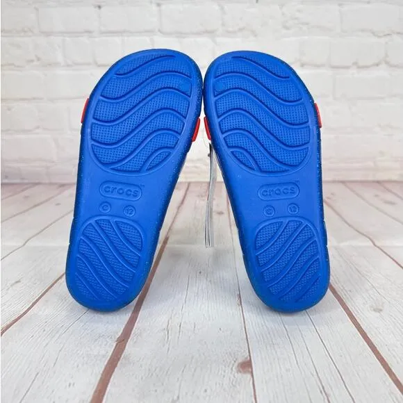 Crocs Disney Snow White Isabella Bright Cobalt Sandals Kids Sz C12 (209676-4JL)