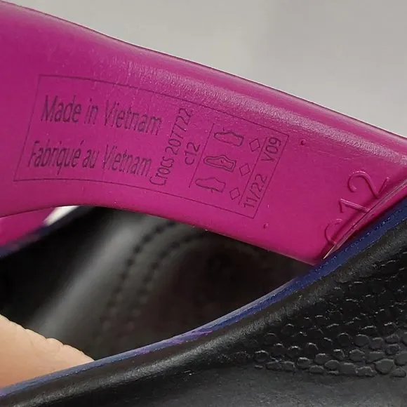 'CROCS' 'DISNEY VILLAINS'  LIMITED EDITION 'JIBBITZ' SLIP-ON CLASSIC CLOG SLIDES