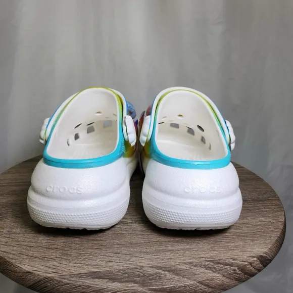 CROCS X Care Bears Collaboration Crush Clog Light On Platform Multicolor M6 W8