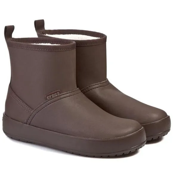 CROCS Colorlite Women's Boots in Mahogany